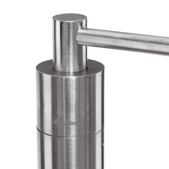 Prestige Counter Mounted Brushed Soap Dispenser 1000ml - Top