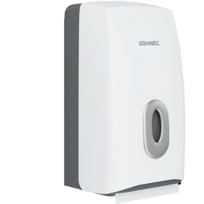 Genwec ABS Paper Towel Dispenser - White - Genwec ABS Paper Towel Dispenser - White