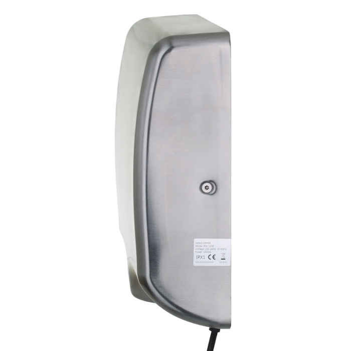 Dragon High Performance Hand Dryer 1000W Side View