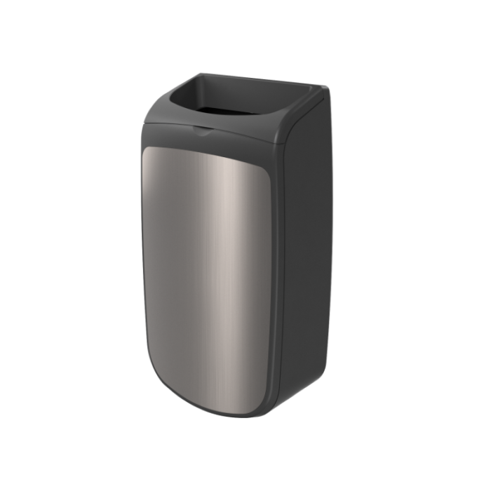 Prestige Mercury Waste Bin 25L Angled 7WWW-BAN