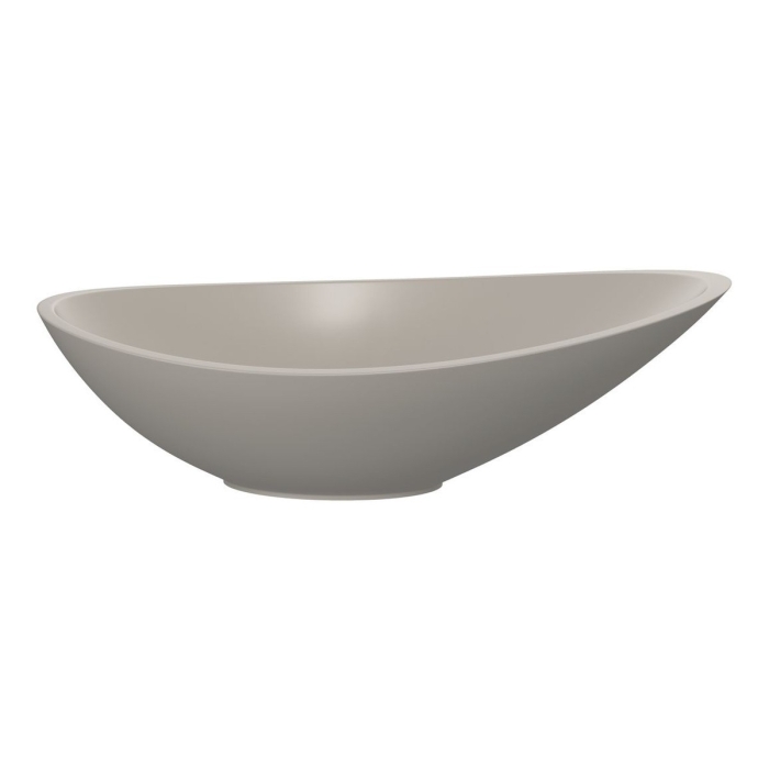 Prestige Hornsea Latte 564 x 323mm OTH Countertop Resin Sink Wash Basin image - CNPW109916