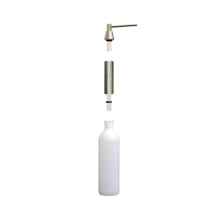 Prestige Counter Basin Mounted Polished Soap Dispenser - DWP101/GSP013