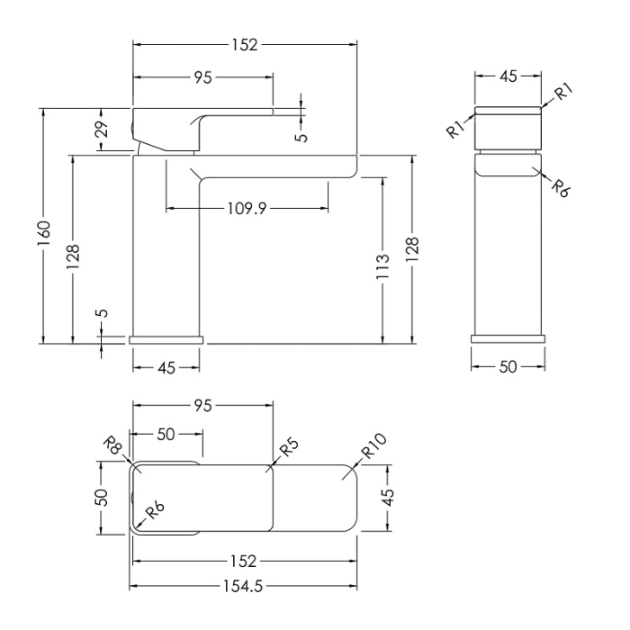Nuie Windon Mono Basin CAD