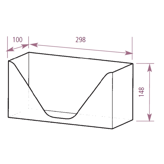 Dolphin Prestige Paper Towel Dispenser 148 mm