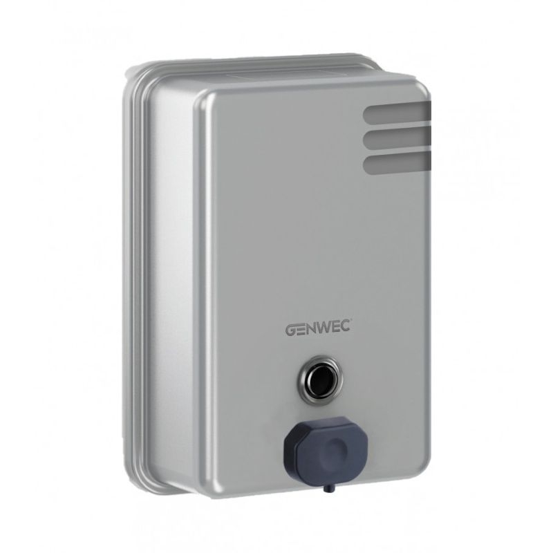 Genwec Vertical Soap Dispenser 1100ml Stainless Steel - Brushed