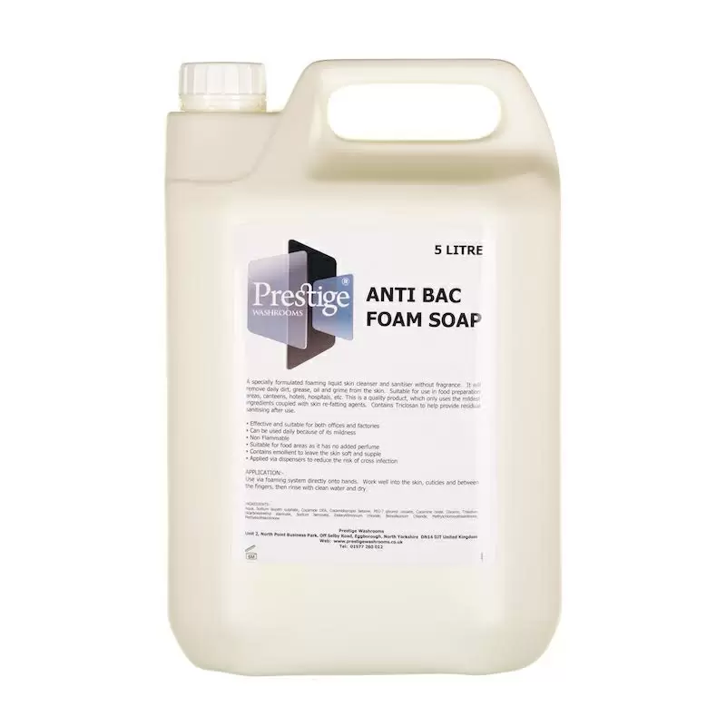 Antibacterial foaming liquid hand soap clearance