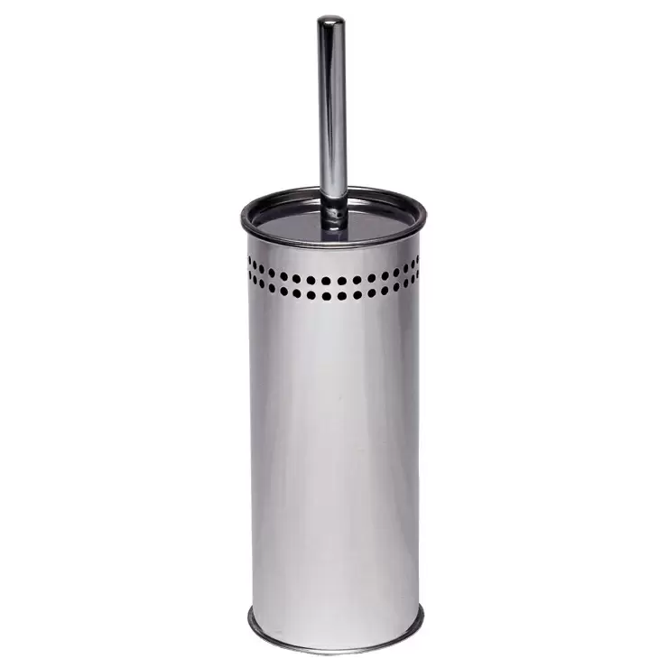 Stainless steel toilet brush set sale
