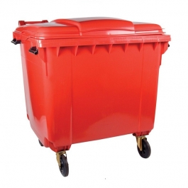 Prestige Recycle Wheelie Bin - 1100 Litre