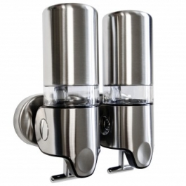 Prestige Stainless Steel Lockable Shower Soap Dispensers