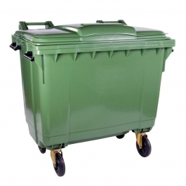Prestige Recycle Wheelie Bin - 660 Litre