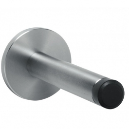 Wall Mounted Door Buffer Chrome Nickel Prestige