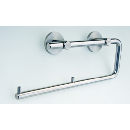 Chrome Nickel Stainless Steel Double Toilet Roll Holder