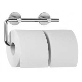 Chrome Nickel Stainless Steel Double Toilet Roll Holder