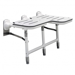 Bobrick Bariatric Folding Shower Seat With Legs