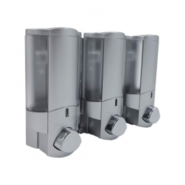 Dolphin Triple Shower Soap Dispenser - 3 x 300ml