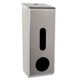 SYNERGISE Brushed Standard 3 Roll Dispenser