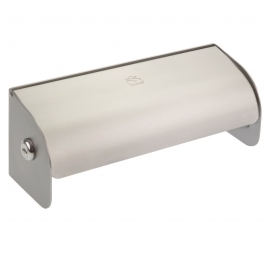 Dolphin Double Stainless Steel Lockable Toilet Paper Dispenser