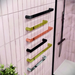 Prestige Electric Twyford Towel Rail 40mm x 450mm