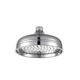 JTP Grosvenor Victorian Polished Chrome Shower Heads - 125mm - 200mm
