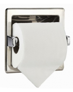 Prestige Brushed Recessed Toilet Roll Dispenser - NF05204S