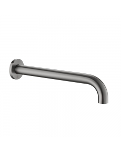 JTP Vos Brushed Black Single Shower Head image on a white background - 2777400BBL