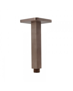 JTP Brushed Bronze 150mm HIX Ceiling Shower Arm image close up - 31218BRZ