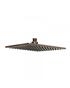 JTP Hix 250mm Brushed Bronze Ceiling Mounted Shower Head image - 31250BRZ