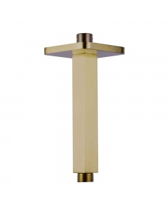 JTP Brushed Brass 150mm HIX Ceiling Shower Arm image - 33218BBR