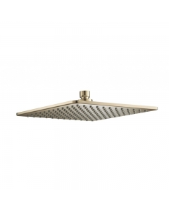 JTP Hix 250mm Brushed Brass Ceiling Mounted Shower Head image - 31250BRZ
