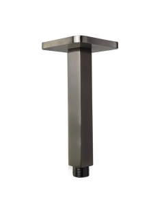 JTP Brushed Black 150mm HIX Ceiling Shower Arm close up image - 37218BBL