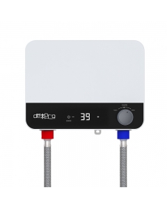 DeXpro Delux Digital Control Instant Electric Water Heater 7.5kW  image with standard fit hoses - DXI75DT