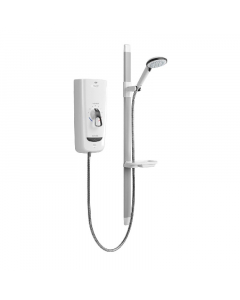 Mira White/Chrome Advance Thermostatic Electric Shower - 8.7kW