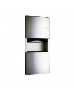 Surface Mounted Paper Towel Dispenser and Waste Bin 9.8L