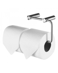 Toilet Roll Holder Double Stainless Steel Prestige