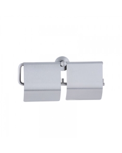 Bobrick Surface Mounted Double Toilet Roll Dispenser with Hood