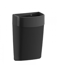 Myriad Black 25 Litre Waste Bin image on a white background - 6WB-K