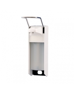 Prestige White Metal Long Lever Soap Dispenser 500ml - ME8025