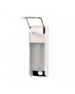 Prestige White Metal Long Lever Soap Dispenser 1000ml - 8055