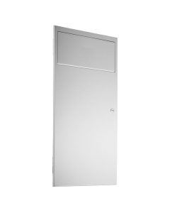 Prestige 11 Litre Recessed Waste Bin - Brushed Stainless Steel Image on a white background - WP134