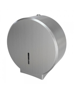 Midi Jumbo Toilet Roll Dispenser 12" Brushed