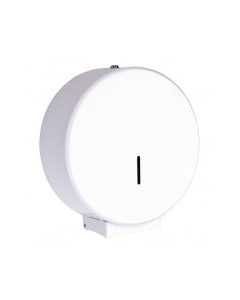 Midi Jumbo Toilet Roll Dispenser 12" White