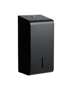 Opal Black Matt Multiflat Tissue Dispenser