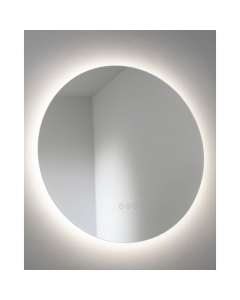 Abode Aruna 600mm Frameless Round LED Mirror