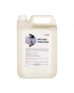 Prestige Unperfumed Antibacterial Foam Soap 5ltrs