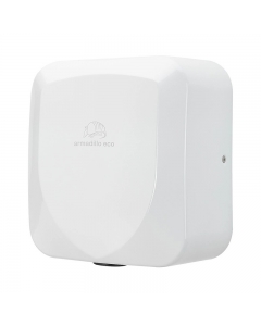 Armadillo White Stainless Steel 1250W ECO Hand Dryer  front view image - 1251