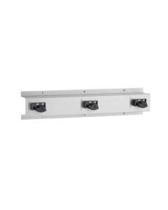 Bobrick Surface Mounted Mop and Broom Holder -  Satin Stainless Steel image - B223x36