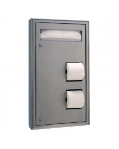 Surface-Mounted Compartment Combination Unit Bobrick