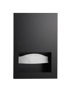 Recessed Matt Black Paper Dispenser