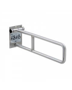 Wall-Mounted Swing-Up Grab Bar Bobrick