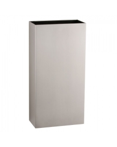 Bobrick Fino Surface-Mounted Waste Receptacle Satin Finish